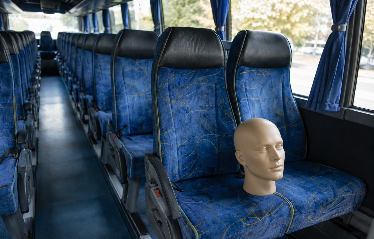 As odd as a mannequin head was left behind. (Picture credit: AI generated)