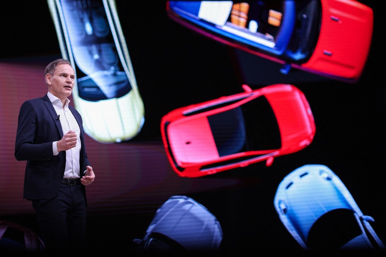 Blume, pictured at a news conference last year, aims to transfer power to the company’s regions. Blume, pictured at a news conference last year, aims to transfer power to the company’s regions.