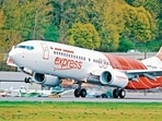 An Air India Express flight was diverted to Lucknow over a technical issue.