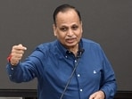 Former Water minister and Aam Aadmi Party leader Satyendra Jain was arrested in connection with a corruption case. 