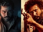 Karthi and Lokesh Kanagaraj in stills from Kaithi and DC.