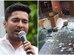 Abhishek Banerjee claimed his office was vandalised.