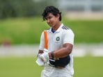 Vaibhav Sooryavanshi returns to pavilion after his dsimissal during the Duleep Trophy semi-final. Vaibhav Sooryavanshi returns to pavilion after his dsimissal during the Duleep Trophy semi-final.