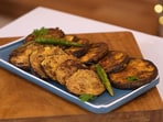 Kunal Kapur's eggplant kachdi recipe can be prepared in just a few minutes. 