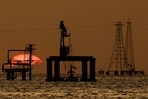 FILE PHOTO: Oil platforms and pumpjacks at Lake Maracaibo, as residents around the oil‑rich center of Maracaibo in Zulia state remain uncertain about new investments following recent legislative reforms allowing greater private participation in PDVSA and aimed at revitalizing the country's struggling oil sector, in Cabimas, Venezuela, January 26, 2026.