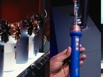 Dyson CameraJet is a smart toothbrush with a built-in camera that detects gaps and delivers targeted mouth rinse for better cleaning.