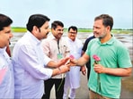 LoP Rahul Gandhi was in Nashik to attend a training camp for 69 newly appointed Congress district and city presidents. (AICC)
