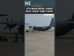Nepal Relief: Fifth Indian Aircraft Departs With Rescue Team, Medicines