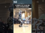 Brussels: Acrobatic AI Robot, Kitchen Helpers Steal Show at European Tech Event