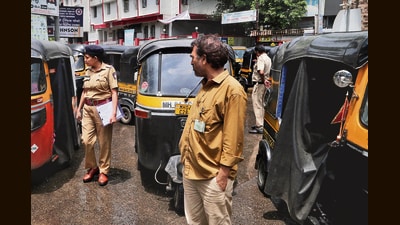 Also, passengers travelling between 11 pm and 5 am in Pune rural must pay a 40% night surcharge . (REPRESENTATIVE PHOTO) Also, passengers travelling between 11 pm and 5 am in Pune rural must pay a 40% night surcharge . (REPRESENTATIVE PHOTO)
