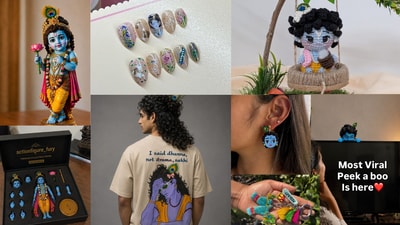 Quirky, pop-culture-coded Krishna-themed merch is the hype this Janmashtami. Quirky, pop-culture-coded Krishna-themed merch is the hype this Janmashtami.