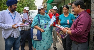 On Monday, EC published the draft electoral roll for Delhi, dropping nearly 4.76 million or 32.8% names (HT File Photo/Sanchit Khanna) On Monday, EC published the draft electoral roll for Delhi, dropping nearly 4.76 million or 32.8% names (HT File Photo/Sanchit Khanna)