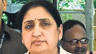 Deputy chief minister and NCP president Sunetra Pawar (Anshuman Poyrekar/HT Photo) Deputy chief minister and NCP president Sunetra Pawar (Anshuman Poyrekar/HT Photo)
