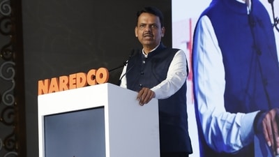Maharashtra Chief Minister Devendra Fadnavis said, "We want to enter Mumbai’s development in a big way. I am very confident that with the measures we have taken, we will make Mumbai slum-free in the next 10 years." (File Photo/NAREDCO)