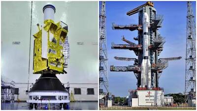 GSLV-F17 carrying EOS-05 is set for launch on Friday as ISRO begins countdown at Sriharikota. (ISRO) GSLV-F17 carrying EOS-05 is set for launch on Friday as ISRO begins countdown at Sriharikota. (ISRO)