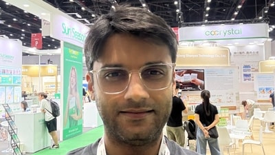 Chanakya Shah compared Indian and Chinese companies after visiting a trade show in Bangkok. (X/@ChanakyaShah)
