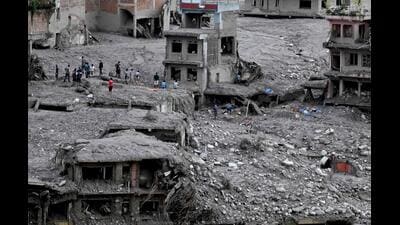 Last week, a flash flood in the Bhotekoshi river killed more than a thousand people in Nepal and left thousands more missing. (AFP) Last week, a flash flood in the Bhotekoshi river killed more than a thousand people in Nepal and left thousands more missing. (AFP)