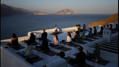 Meditation is sometimes seen as a withdrawal from society, but on the contrary, these practices enable greater participation within it because a person who can regulate themselves is better able to regulate their relationships with others. (Reuters) Meditation is sometimes seen as a withdrawal from society, but on the contrary, these practices enable greater participation within it because a person who can regulate themselves is better able to regulate their relationships with others. (Reuters)