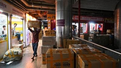 Mumbai, India. Sep 03, 2026 - Shopkeepers vacate their shops at the City Centre Mall in Mumbai Central after the BMC takes enforcement action following the Supreme Court's direction regarding the fire-damaged premises. Mumbai, India. Sep 03, 2026. (Photo by Raju Shinde/HT Photo)