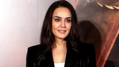 Preity Zinta returned to acting with Batwara 1947, and will be seen next in Vibe. (PTI Photo) (PTI)