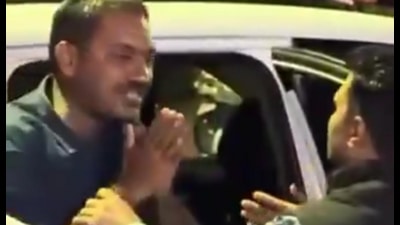 Social media influencer and activist Santosh Pandit was detained in the early hours of Thursday.