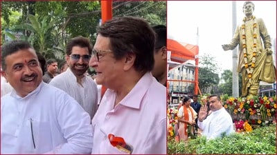 উত্তম কুমারের জন্ম শতবার্ষিকী উদযাপনে শুভেন্দু অধিকারি।
