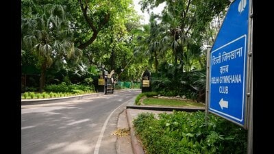 The DGC, adjacent to the PM’s residence in the heart of Lutyens’ Delhi, was established in 1913 as the Imperial Delhi Gymkhana Club (HT) The DGC, adjacent to the PM’s residence in the heart of Lutyens’ Delhi, was established in 1913 as the Imperial Delhi Gymkhana Club (HT)