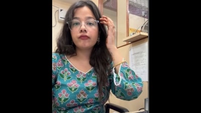 Aastha revealed that she earns a gross salary of ₹94,000. (Instagram/@aasthajdiaries) Aastha revealed that she earns a gross salary of ₹94,000. (Instagram/@aasthajdiaries)