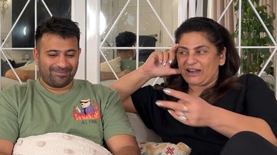 Archana Puran Singh and her son Aaryamann Sethi have defended Samay Raina. Archana Puran Singh and her son Aaryamann Sethi have defended Samay Raina.