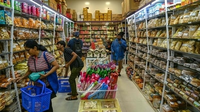 The government has clarified that it did not revise down Q1 2025-26 GDP at current prices. (AFP)