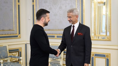 Zelensky said that Ukraine is grateful to India for its desire to end the "unjust war—the war of Russia against Ukraine". (X/@ZelenskyyUa) Zelensky said that Ukraine is grateful to India for its desire to end the "unjust war—the war of Russia against Ukraine". (X/@ZelenskyyUa)