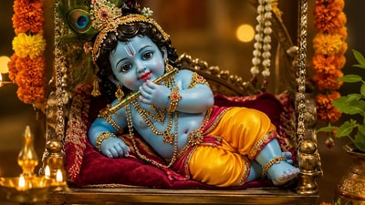 రోహిణి నక్షత్రంతో అష్టమి తిథి.. జన్మాష్టమికి అరుదైన మహాసంయోగం.. 15 ఏళ్ల తర్వాత మళ్లీ అదే దివ్య యోగం! (AI)