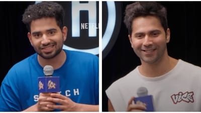 Samay Raina roasted Varun Dhawan on India's Got Latent. Samay Raina roasted Varun Dhawan on India's Got Latent.