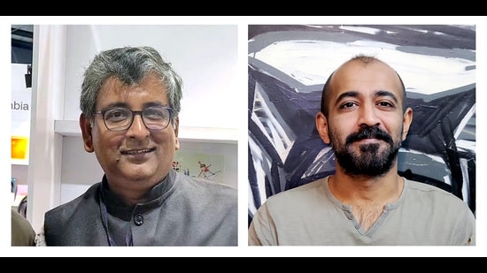 Biswadip Chakraborty (left) and Appupen (Amit Sharma)