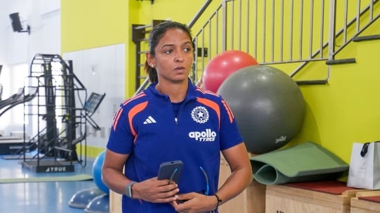 IND VS HKC Live Score, Women's Asia Cup 2026: Indian women cricket team captain Harmanpreet Kaur during a training session