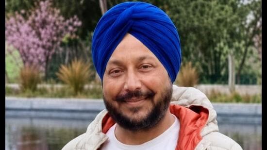 The victim, Harbhajan Singh of Prem Nagar Colony, was ambushed as he stepped out of the gym and walked toward his car. (HT Photo)
