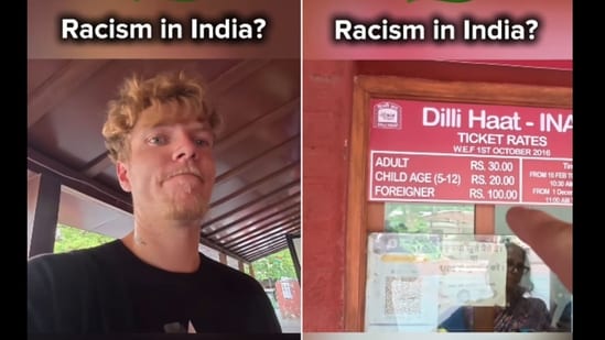 The video sparked a discussion online. (Instagram/@tyler_blunden)
