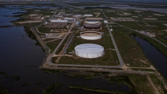 The Bryan Mound Strategic Petroleum Reserve site on the Texas Gulf Coast.