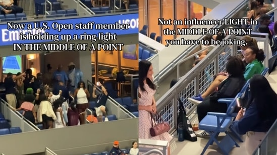 Influencers at the US Open