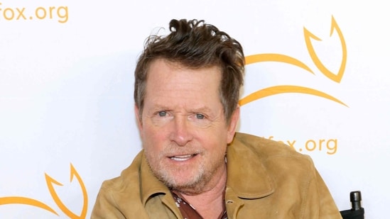 Michael J. Fox attends A Country Thing Happened On The Way To Cure Parkinson's benefitting The Michael J. Fox Foundation at The Fisher Center for the Performing Arts on April 16, 2025. (Getty Images via AFP)