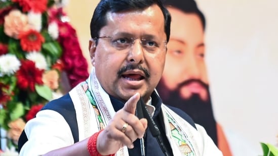 BJP chief Nitin Nabin. (Sumit )