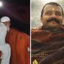 হলে হনুমান অংশ দেখছেন এক মুসলিম বৃদ্ধ। 