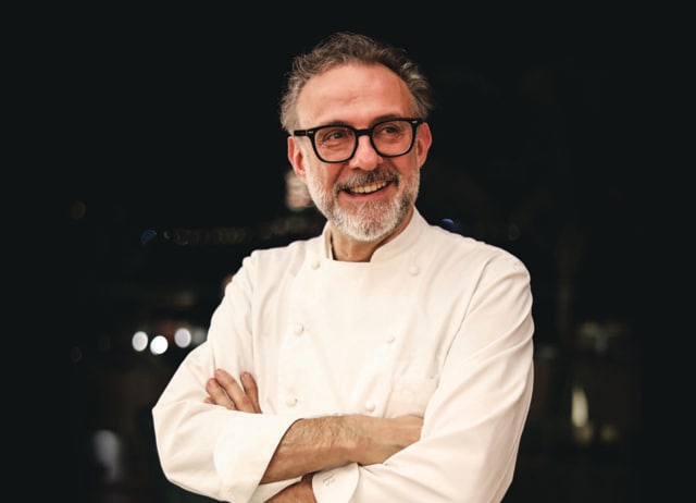 Bottura and his team were cooking for Culinary Culture at Le Cirque in Delhi. Bottura and his team were cooking for Culinary Culture at Le Cirque in Delhi.