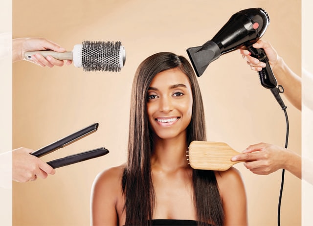 Other people can’t do without getting their hair done professionally. (SHUTTERSTOCK) Other people can’t do without getting their hair done professionally. (SHUTTERSTOCK)