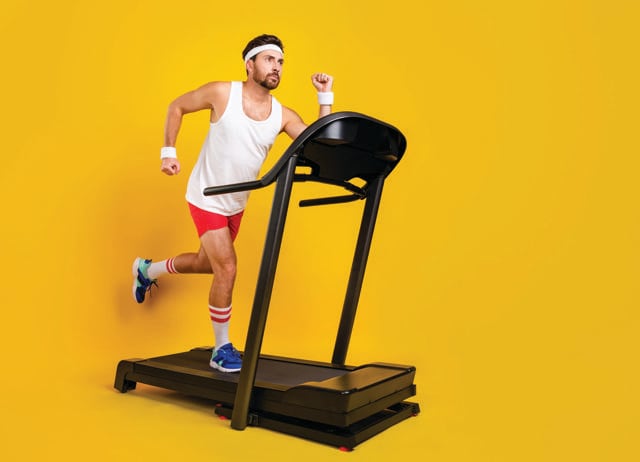 Some people get cranky if they have to skip their daily gym session. (SHUTTERSTOCK) Some people get cranky if they have to skip their daily gym session. (SHUTTERSTOCK)