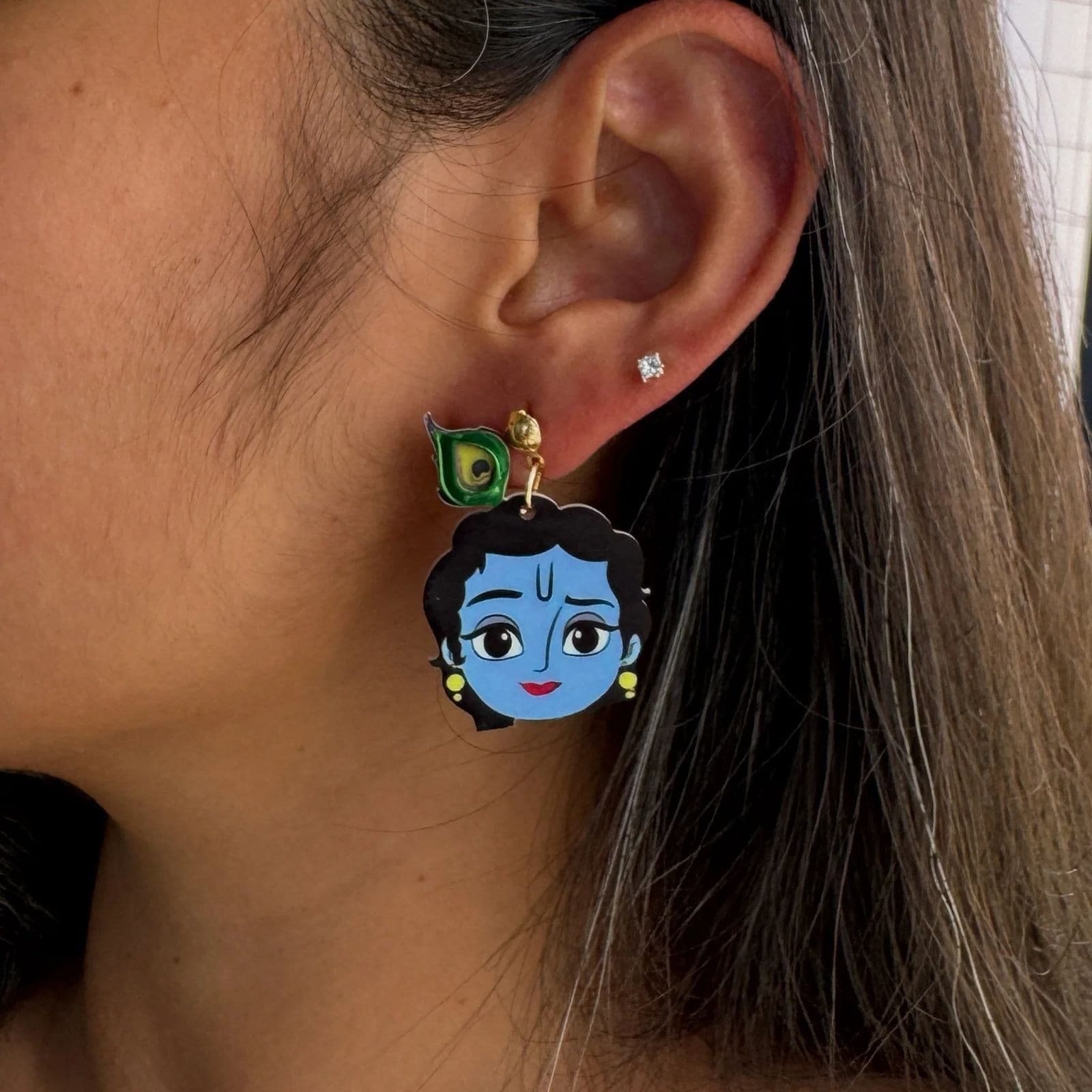 Nian by Nidhi’s Kanha Earrings | Price: ₹349 Nian by Nidhi’s Kanha Earrings | Price: ₹349