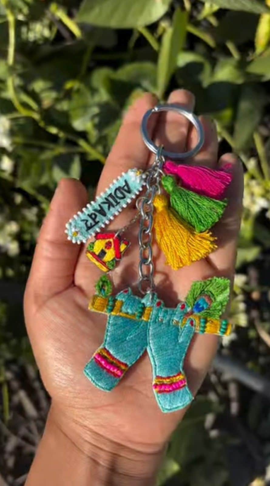That Curly Embroider’s Kanha Keychain | Price: ₹650–750 That Curly Embroider’s Kanha Keychain | Price: ₹650–750