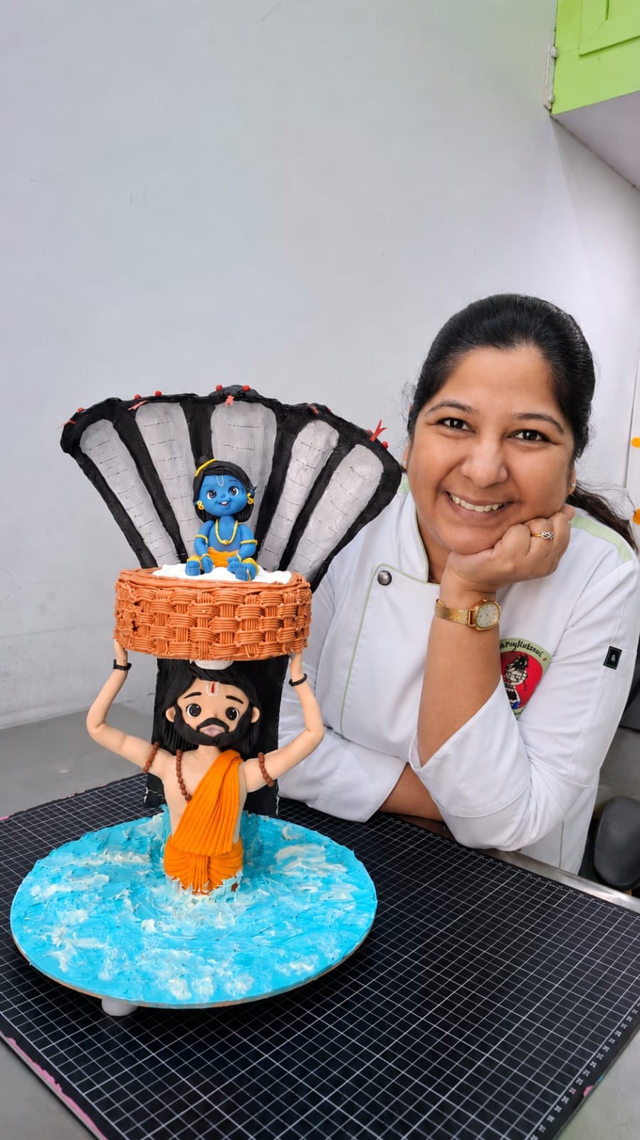 Krishna cake Krishna cake