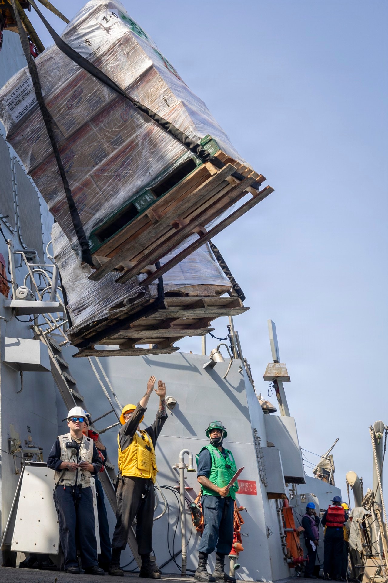 The USS Delbert D. Black, pictured last week, was sent to the Middle East early in the Iran war. The USS Delbert D. Black, pictured last week, was sent to the Middle East early in the Iran war.
