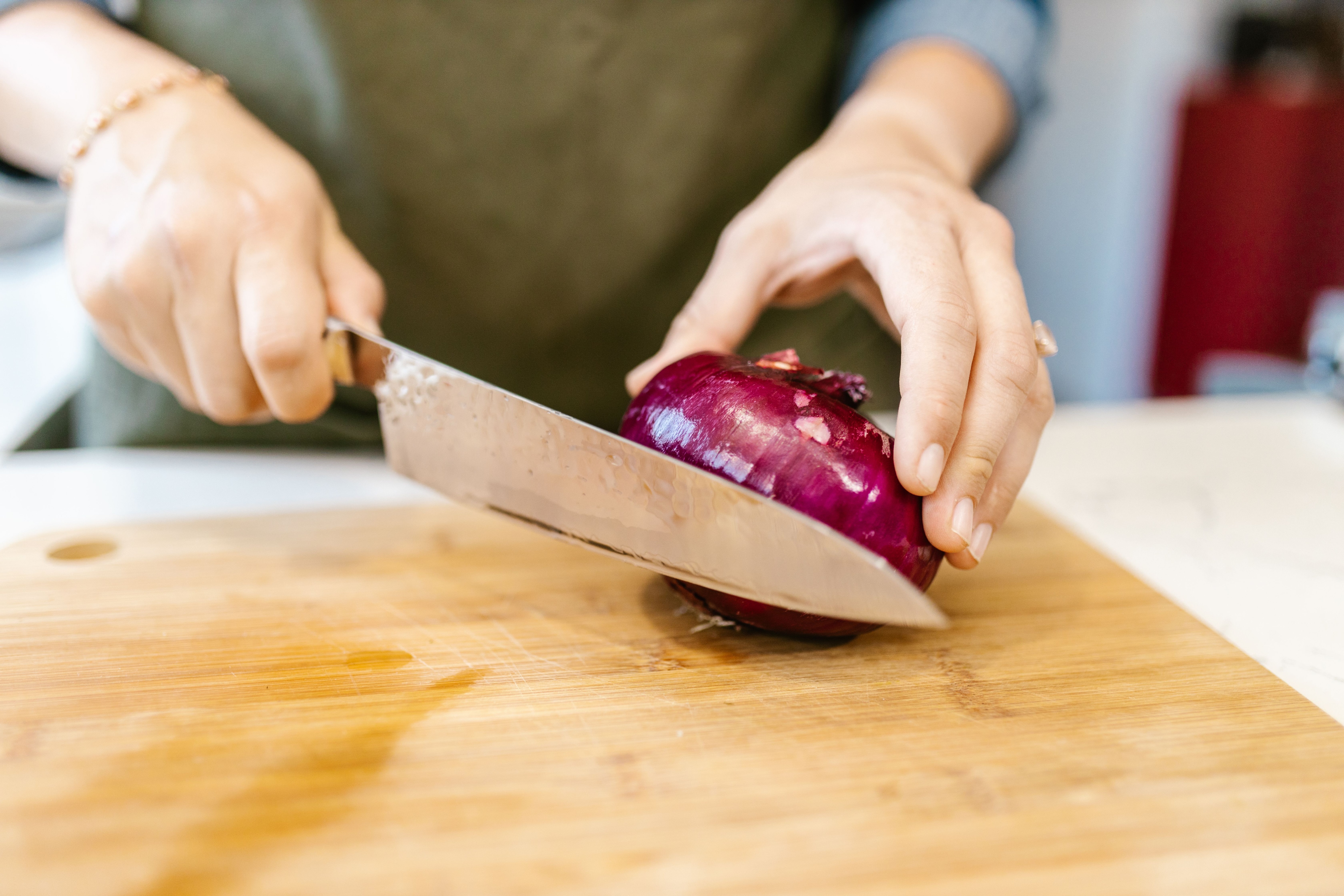 The irritants released by the onion while being cut are the vegetable's defence mechanism. (Pexel) The irritants released by the onion while being cut are the vegetable's defence mechanism. (Pexel)